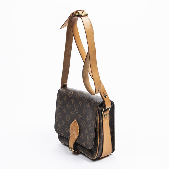 Louis Vuitton Cartouchiere MM  in Brown Monogram Canvas - Picture 2 of 7